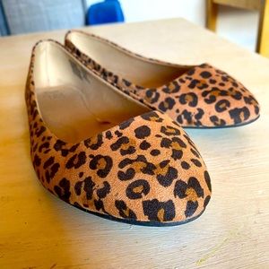 Leopard Print Flats